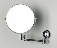 Зеркало в ванную комнату WasserKRAFT K-1000 двухстороннее, увеличительное