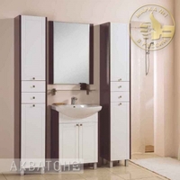 Комплект мебели для ванной комнаты Акватон Альпина 65 венге