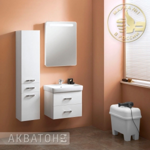 Комплект мебели для ванной комнаты Акватон Америна 60 Белый