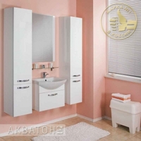 Комплект мебели для ванной комнаты Акватон Ария 65 белый