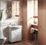 Комплект мебели для ванной комнаты Акватон Кристалл 65 белый