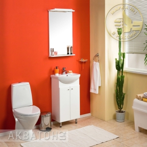 Комплект мебели для ванной комнаты Акватон Мира 45