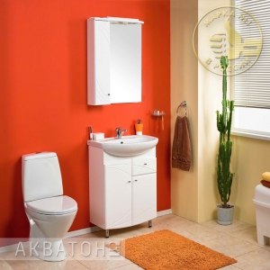 Комплект мебели для ванной комнаты Акватон Пинта М 60
