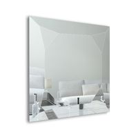 Зеркало в ванную комнату  Dubiel Vitrum Бриллиант посеребрённый 70x70