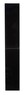 Комплект мебели Style line Даймонд 120 glass Люкс черная PLUS