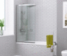 Шторка в ванну WasserKRAFT Dill 61S02-80