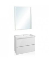 Комплект мебели для ванной комнаты Style Line Даймонд 60 Люкс Plus белый
