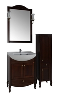 Комплект мебели для ванной комнаты ASB Woodline Флоренция-65 бук  (Массив ясеня)