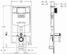 Унитаз подвесной S50 9003B003-7200 подв.унитаз+сиденье микролифт+инст.3\6лт