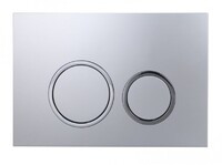 Кнопка для инсталляции ESBANO KRG-11MC Матовый хром