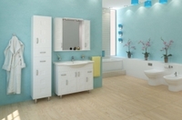 Комплект мебели для ванной комнаты АКВА РОДОС Асоль