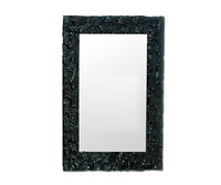 Зеркало в ванную комнату  Dubiel Vitrum Помпея Прямоугольник BLACK 70х150