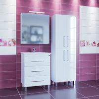 Комплект мебели для ванной комнаты СаНта Вегас 65 напольный