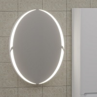 Зеркало в ванную комнату СаНта Сатурн 70 с LED-подсветкой