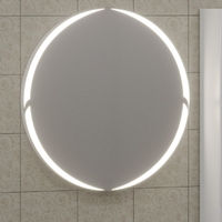 Зеркало в ванную комнату СаНта Сатурн 80 с LED-подсветкой