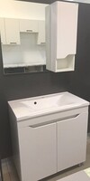 Комплект мебели для ванной комнаты Stella Polar Абигель 65 белый глянец