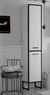 Комплект мебели COROZO Айрон 90 черный/белый