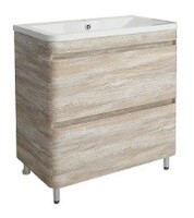 Комплект мебели для ванной комнаты Stella Polar Алабама 60 дуб винтаж