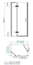 Душевой уголок WasserKRAFT Aller 10H06LBLACK MATT прямоугольник, с левой распашной дверью