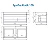 Комплект мебели Alvaro Banos Alma 100