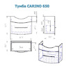 Комплект мебели для ванной комнаты Alvaro Banos Cariño 65
