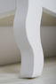 Комплект мебели ASB Woodline Флоренция-105 Витраж белый (Массив ясеня) 
