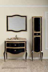 Комплект мебели TIMO Ellen 90 M-V Черное золото