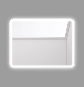 Зеркало в ванную комнату Cerutti SPA Эмилия s 90x60 CT8942 универсальное с LED подсветкой и сенсором движения