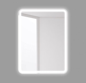 Зеркало в ванную комнату Cerutti SPA Эмилия s 50x80 CT8941 универсальное с LED подсветкой и сенсором движения