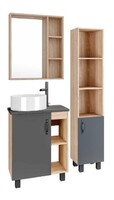 Комплект мебели для ванной комнаты GROSSMAN ФЛАЙ-60 серая