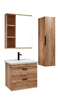 Комплект мебели для ванной комнаты GROSSMAN ФОРТА-60 Дуб галифакс