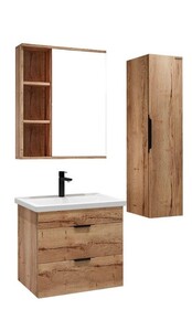 Комплект мебели для ванной комнаты GROSSMAN ФОРТА-60 Дуб галифакс