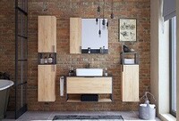 Комплект мебели для ванной комнаты COROZO Фрейм 60 V Z1