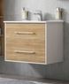 Комплект мебели для ванной комнаты COROZO Гольф 65 сонома