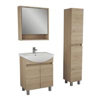 Комплект мебели для ванной комнаты Alvaro Banos Toledo 65, дуб сонома