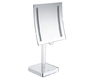 Зеркало в ванную комнату WasserKRAFT K-1007 с LED-подсветкой, 3-х кратным увеличением
