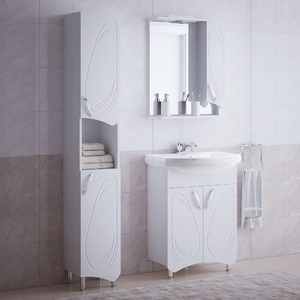 Комплект мебели для ванной комнаты COROZO Кентис 60