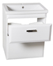 Комплект мебели для ванной комнаты Style line Лотос 60 подвесная Люкс белая PLUS