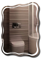 Зеркало в ванную комнату Cerutti SPA Мессина s 60x80 CT8949 универсальное с LED подсветкой и сенсором движения