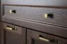 Комплект мебели ASB Woodline Гранда 85 (Антикварный орех) со шкафчиком