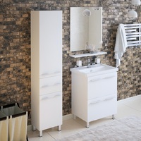 Комплект мебели для ванной комнаты COROZO Мирэль 60