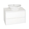 Комплект мебели Style line Монако 80 осина бел /бел лакобель PLUS подвесная