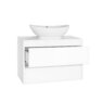 Комплект мебели Style line Монако 80 осина бел /бел лакобель PLUS подвесная