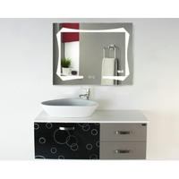 Зеркало в ванную комнату WeltWasser WW BZS OTTO 8060-4B