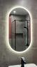 Зеркало в ванную комнату Cerutti SPA Романья s 55x105 CT8951 универсальное с LED подсветкой и сенсором движения