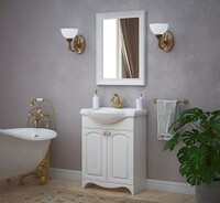 Комплект мебели для ванной комнаты COROZO Шарлотт 65