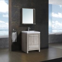 Комплект мебели для ванной комнаты BLACK&WHITE SK-060