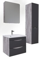 Комплект мебели для ванной комнаты GROSSMAN ТАЛИС-60 Бетон пайн/серая
