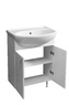 Комплект мебели для ванной комнаты Stella Polar Концепт 60 ЭКО
