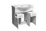 Комплект мебели для ванной комнаты Stella Polar Концепт 90 2 ящика